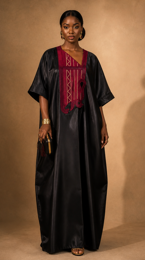 Nassira Embroidery Dress