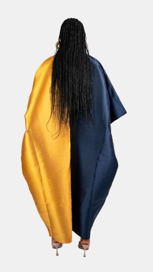 Shanti Half & Half Kaftan – Mikado Elegance