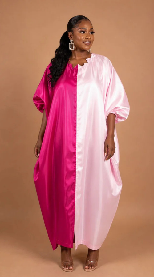 Shanti Half & Half Kaftan – Mikado Elegance