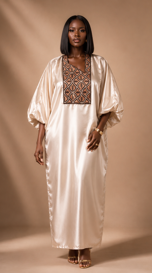 Nassira Embroidery Dress