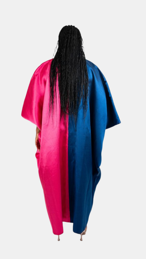 Shanti Half & Half Kaftan – Mikado Elegance