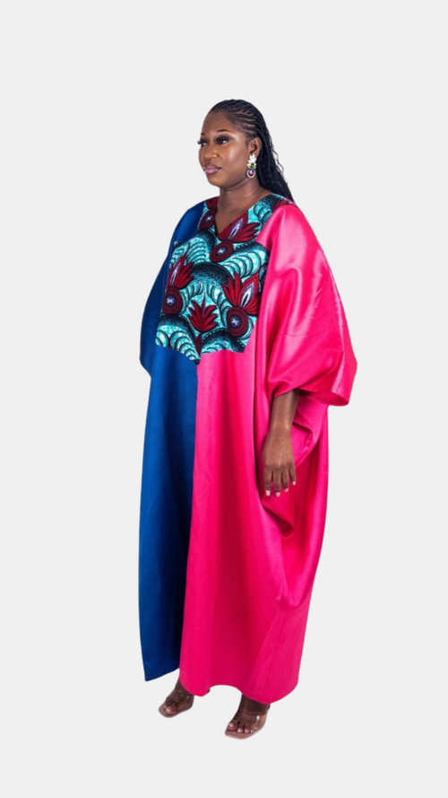 Shanti Half & Half Kaftan – Mikado Elegance