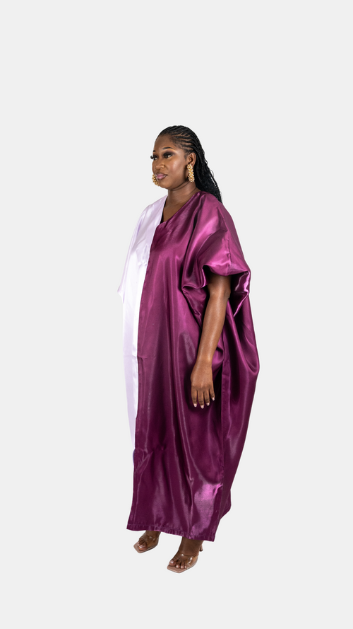 Shanti Half & Half Kaftan – Mikado Elegance