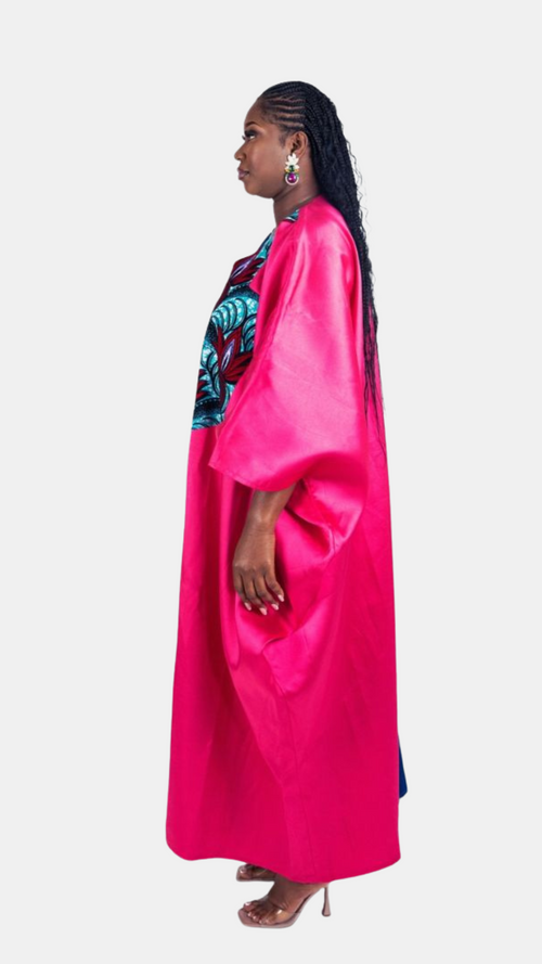 Shanti Half & Half Kaftan – Mikado Elegance