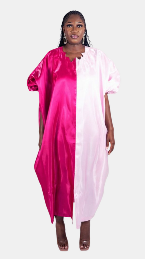 Shanti Half & Half Kaftan – Mikado Elegance