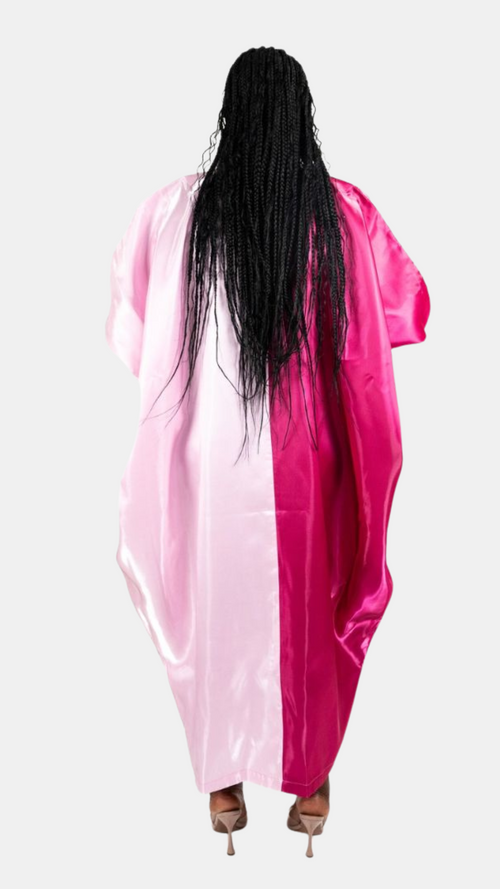 Shanti Half & Half Kaftan – Mikado Elegance
