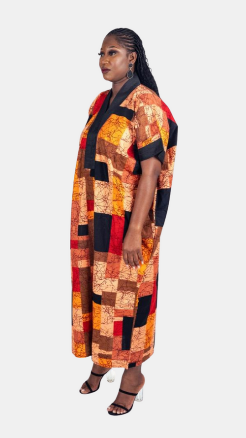 XoXo Xola Dress - Custom Batik
